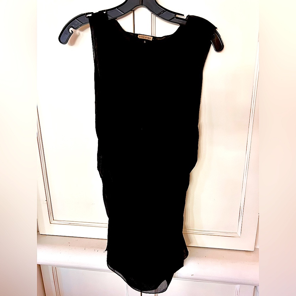Rozae Nichols Black Sleeveless Top